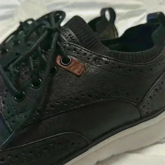 Mark Nason Men's Neo Casual Creswell Wingtip Oxford Size 10 Black - Picture 5 of 8